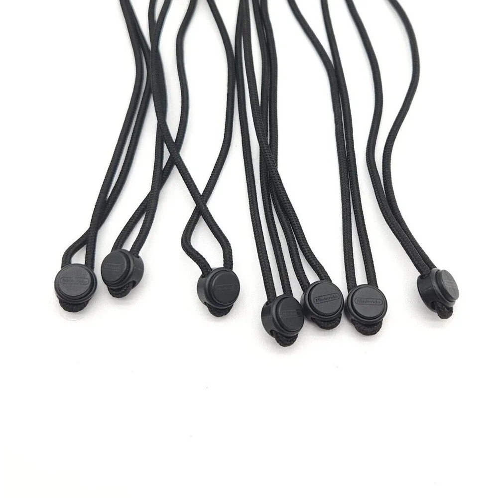 Lot of 7 Genuine OEM Nintendo Switch Joy- Con Wrist Straps Black‎ Part HAC-014